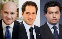Saleh Mashnouk, Samy Gmayel and Okab Saker