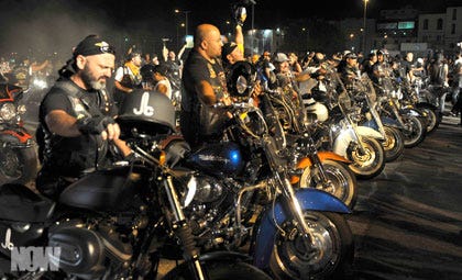 Lebanese harly davidson riders