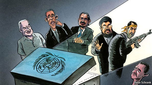 Economist Cartoon on Lebanese affairs